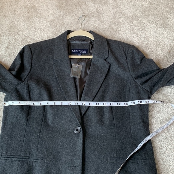 Chadwick’s Grey wool blazer - Picture 3 of 3